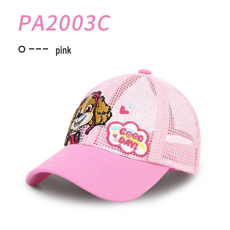 2026 Spring/Summer Paw Patrol Kids' Mesh Baseball Cap - Sun Protection for Boys & Girls