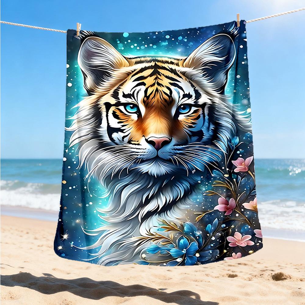 1pc Fire Peacock Outdoor Blanket, Soft And Comfortable Blanket, Casual Warm Outdoor Blanket 80x120cm