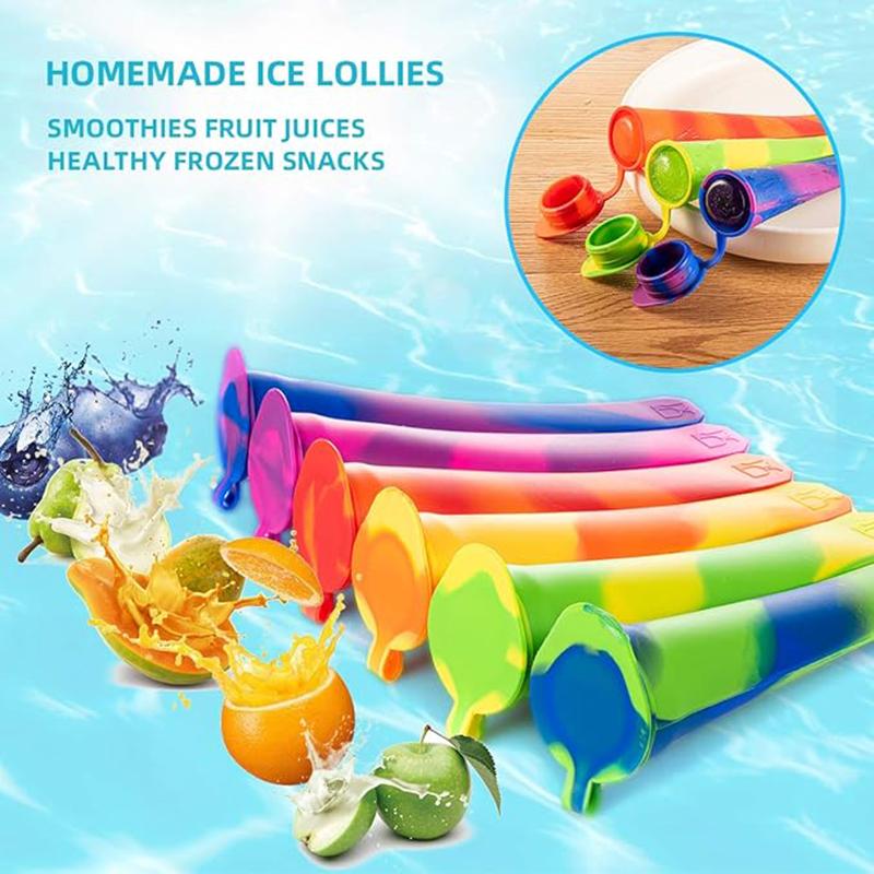 Popsicles Molds DIY Popsicle Maker Ice Cream Freezer Tubes Yogurt Jelly Ice Pop Mold Freeze Cream Maker Kitchen Tool Accessory