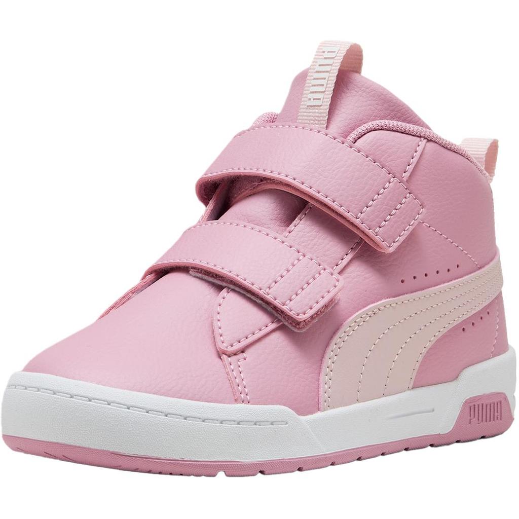 Puma Multiflex 2 Comfortable Versatile Non-Slip Durable Mid-Top Kids Skate Shoes Light Pink Kids Skate Shoes 312154-04