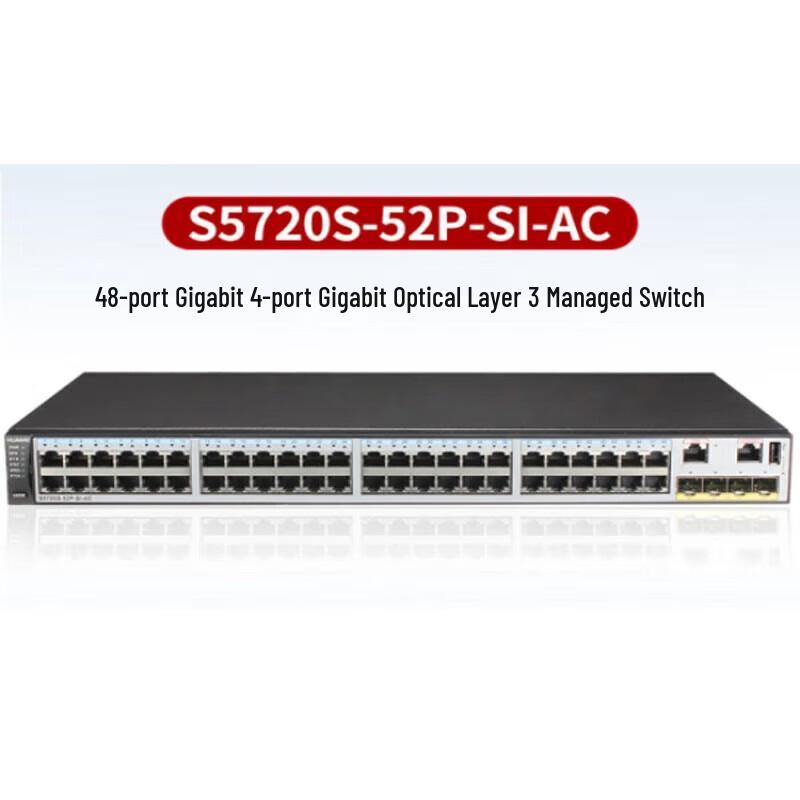 

HUAWEI S5720S Series 48-Port Gigabit Layer 3 Managed Switch