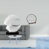 Wave Resin Figurine And Wood Display Stand Combination for Bedroom Living Room Home Decor Gift