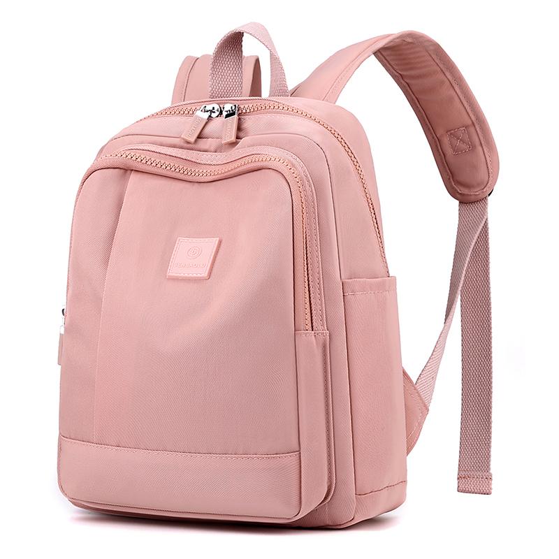 Lightweight Nylon  Student Schoolbag Women's Travel Small Backpack