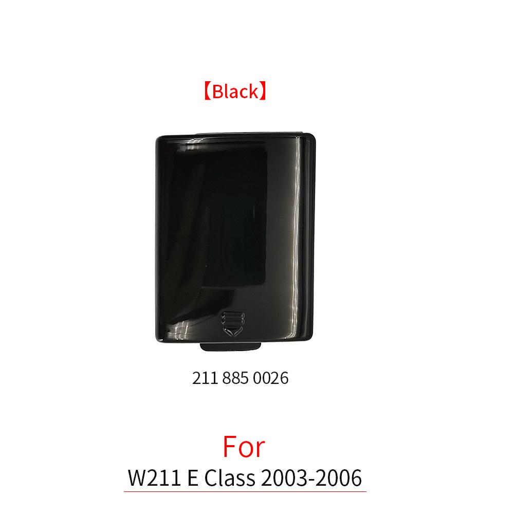 For Mercedes W211 Car Front Bumper Tow Hook Cover Cap Black For Benz E Class 2003-2006 E260 E300 E350 E400 2118850026
