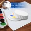 Jar Style Paint Portable Watercolor Acrylic Mixing Tray Art Painting Supplies