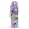 1PC Music Notebook Art Print 750ml Color Plastic Sports Water Bottle Leakproof Flip Straw Lid Suitable for Sports Office Home Use