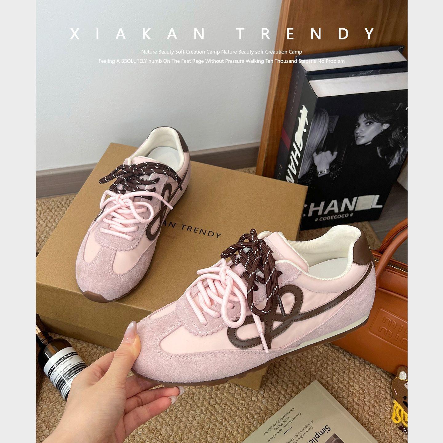 

Inner height increase 5cm German training shoes women s 2025 autumn new sports and leisure not tired feet versatile Forrest Gump shoes tide 40