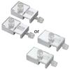 2 Stuks Aquarium Clip voor Anti-Spring Net Vis Tanks Deksel Aluminium Legering Klem