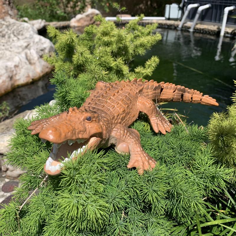 Rc Crocodile Remote Control Boat Electric Simulation Radio control  Machine toys  Children's Water pool Outdoor Toys for Boys