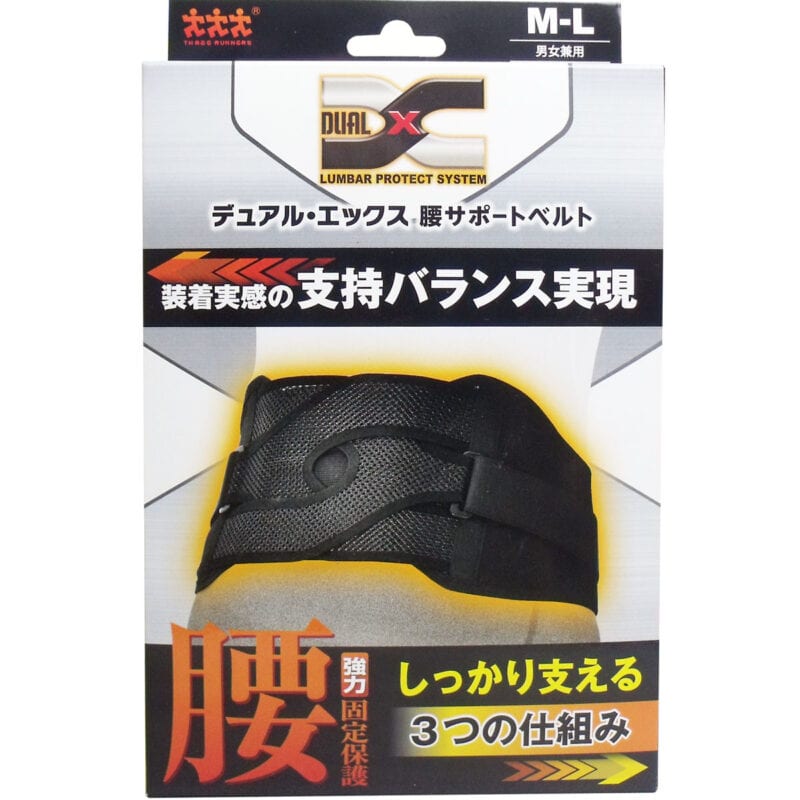 

Dual X Waist Support Belt Black M – L Size