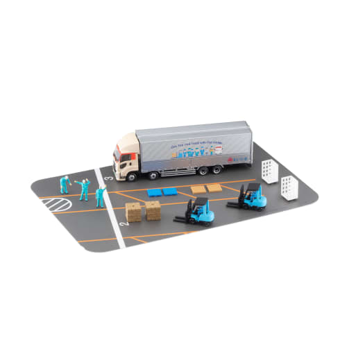 Tomytec The Truck Collection Truck Collection Logistics Site Wing Van Set D Kyusobin