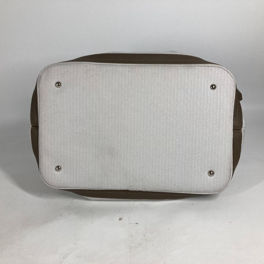 HERMES Sac de Golf 40 Bags Golf Bags Hand Bag Beige/White