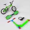 Finger Skate Board Bikes Tech Two Wheels Mini Scooter Fingertip Bmx Bicycle Set Fingerboard Shoes Deck Toys Boys Birthday Gifts