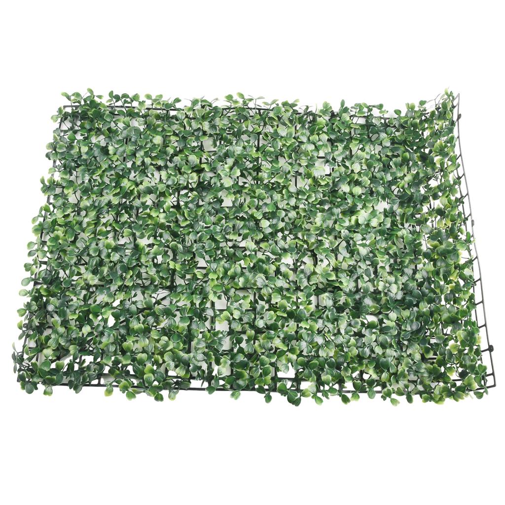 Artificial Plant Walls Foliage Hedge Grass Mat/Greenery Panels Fence - 40x60cm