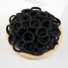 20/30/50/100/200pcs Colorful Hairband Black Grey Rubber Band Nylon Hair Elastic Ponytail Hairstyle Scrunchies Hair Accessories