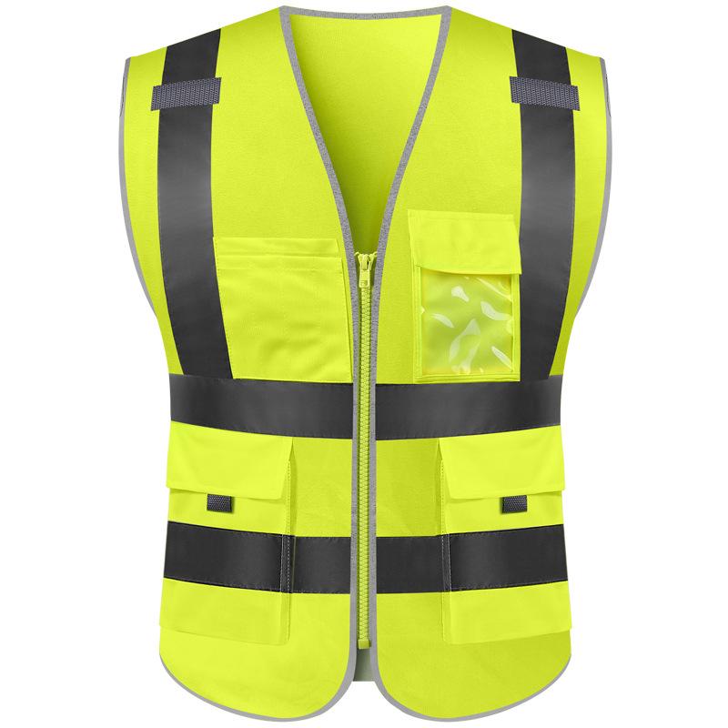 Buy High Visibility Light Reflective Strip Road Security Safety Vest