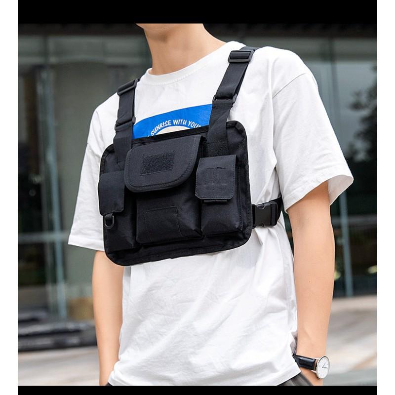 Military Fans Outdoor Sports Water-proof Backpack Portable Fishing Tool Hanging Bag Men Women's Multi-functional Trendy