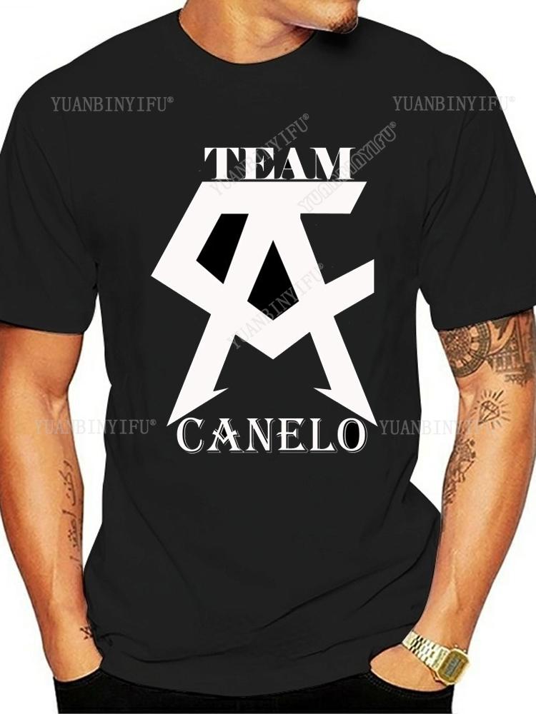 New Arrival  Classic Fashion Canelo Alvarez Boxinge Mexican Flag T-shirt  Casual  Short Sleeve O-neck Unisex Shirt Hot Product