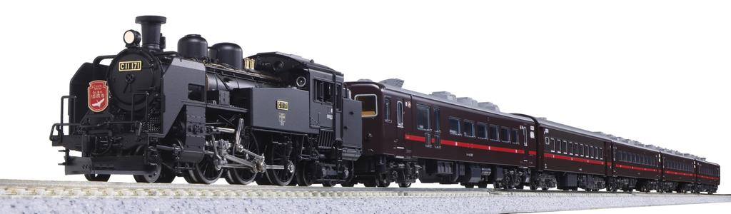 KATO N gauge C11 series 500 series Winter set Special project product Railway model Steam locomotive 171+14 "SL Wetland" 6-car 10-1958