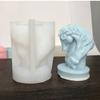 New War Horse Head Sculpture Silicone Mold 3D Horse Head Candle Plaster Art Resin Making DIY Soap Baking Supplies Home Decor