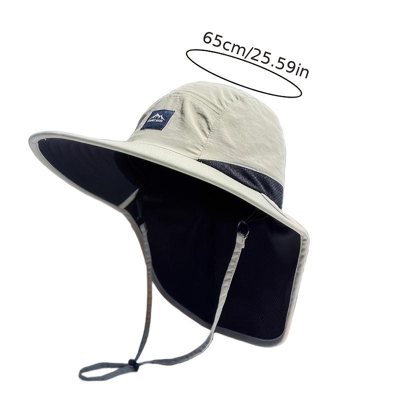 One Piece Sun Hat With Neck Protection Unisex For Outdoor Camping Hiking Fishing Ideal Gift For Family Friends And Colleagues
