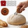 Brotklinge Sauerteig Einschneidewerkzeug Küchen Teigschneidewerkzeug zum Einschneiden Sauerteigbrot Backen Herstellung Zubehör Holz-Einschneidewerkzeug