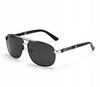 Men's Pilot Sunglasses Uv400 Protection Silicone Case Nose Pads