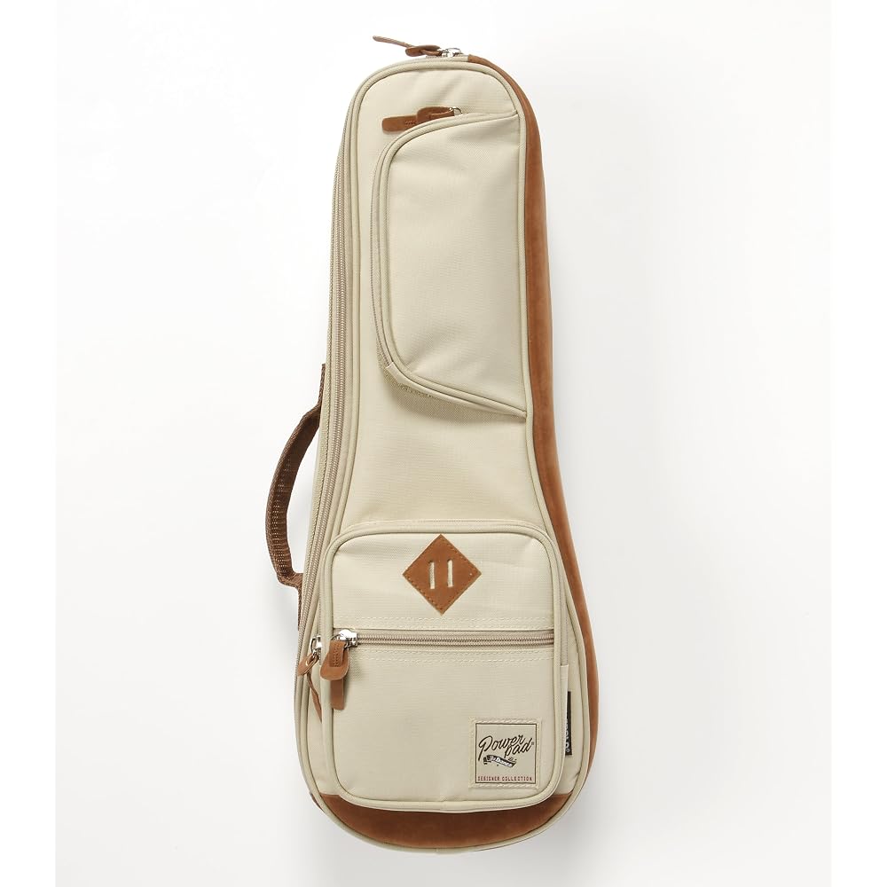 Ibanez Soprano Size Ukulele Case Protective Cushioned Double Shoulder Straps IUBS542-BE Beige