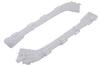Toyota Rear Bumper Support Bracket Retainer Set and for 30 Series Prius and Late Part Numbers and (Left Right) ZVW30/ZVW35 (Early Models) 52576-47021