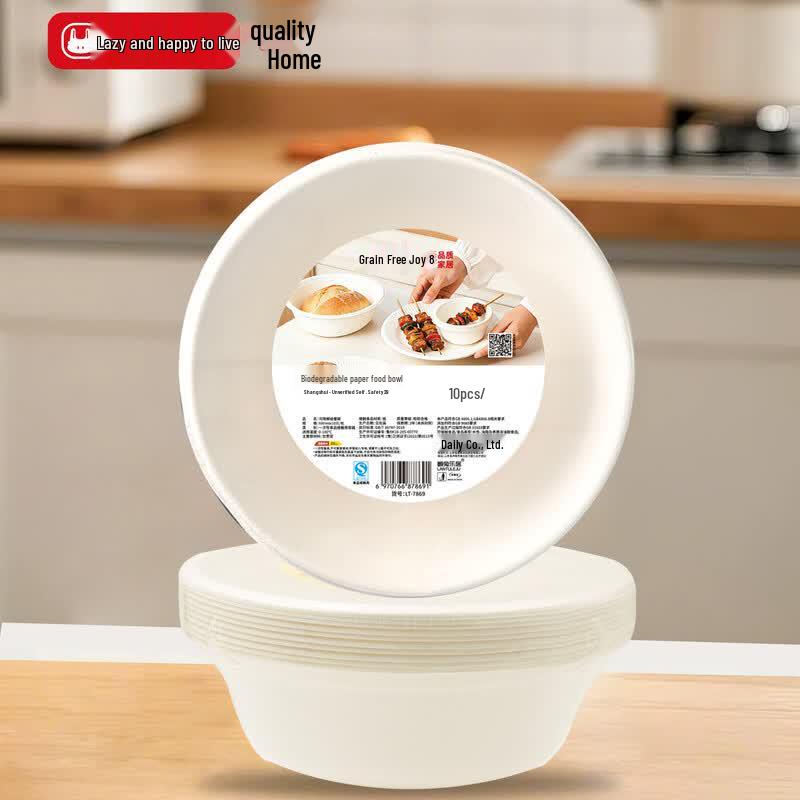 Lazy Rabbit Happy Home Plastic Shallow Bowls