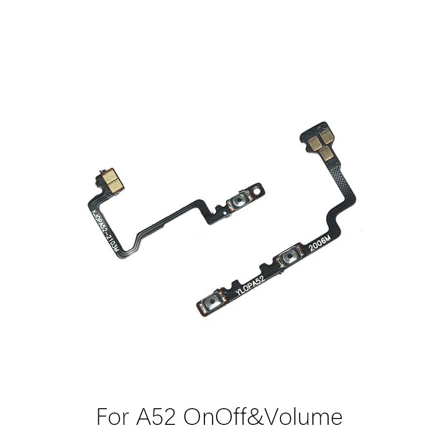 For Oppo A52 A53 A53s A54 A71 A72 A73 A74 F1Plus F1S F3 F3Plus F5 F7 Power Button Volume Flex Cable OnOff