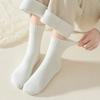 1 Pair Plush Hairy Women Socks Keep Warm Cashmere Socks Soft Sleep Socks  Winter