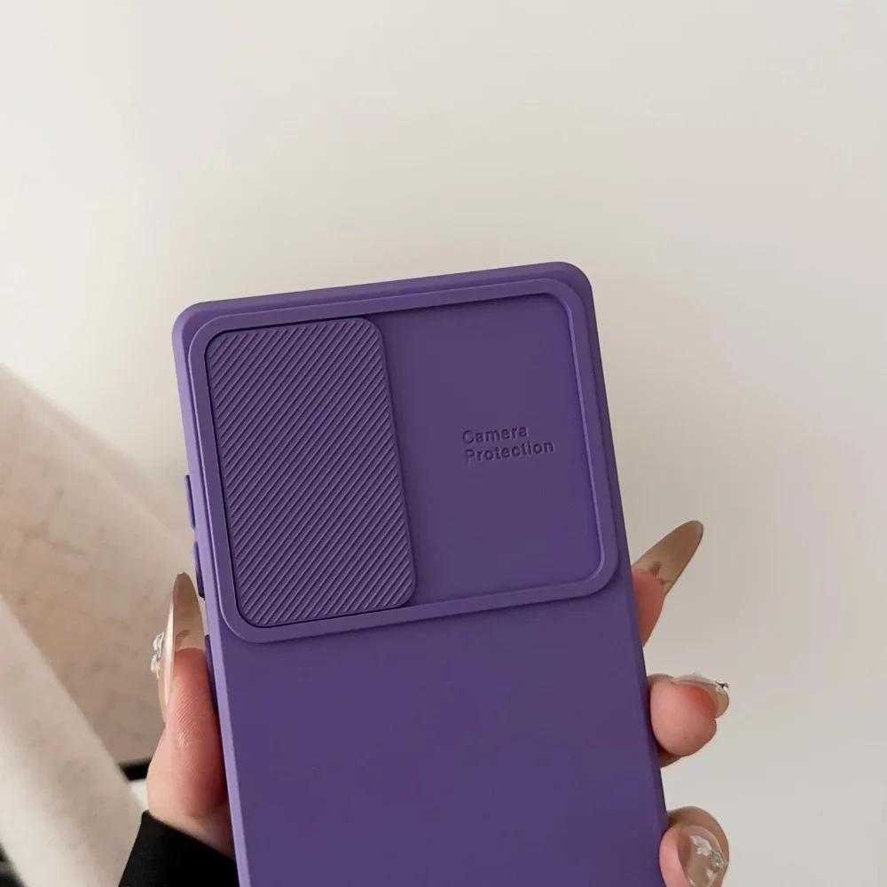 Slide Camera Protection Case for Samsung S25 A16 A06 S24 S23 S22 S21 Ultra Plus FE A34 A24 A14 A54 A73 A53 A33 A55 A35 A15 Cover