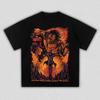 Attack On Titan Eren Jäger Anime Printing T-shirt Men's Clothing Women's 2026 Summer New Harajuku Cotton T Shirt