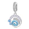 Ocean Trendy 925 Silver Dolphin Crab Boat Beach Charms Beads Fit 3mm Bracelets DIY Thoughtful Fine Jewelry Making Gifts