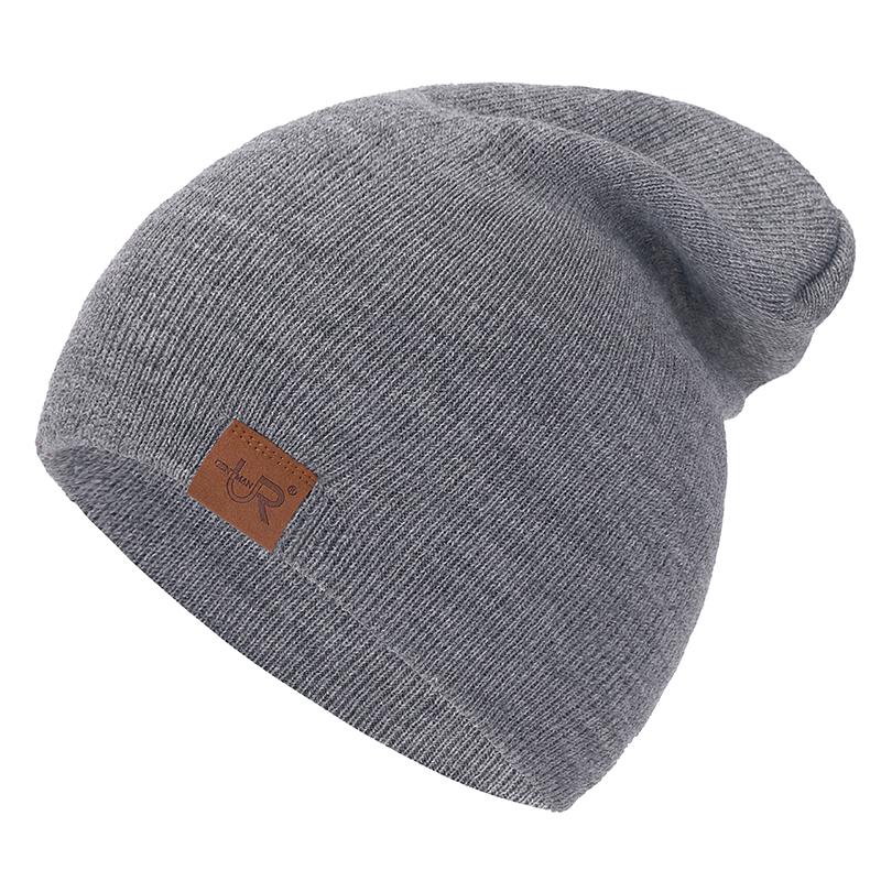 1 Pcs Unisex Beanie Hat Casual Beanie For Men & Women Warm Soft Knitted Hat Stylish Plain Daily Winter Hat