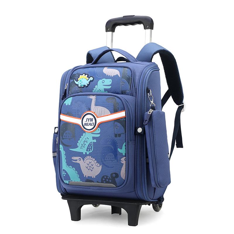 Sacs à dos à roulettes légers pour les classes de CM1-6ème: Sacs à dos détachables à double usage pour garçons et filles