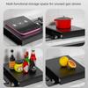 Black Gas Stove Cover 304 Stainless Steel Induction Cooker Rack Bracket Base Plate Cookers Utensils Kitchen Accessories