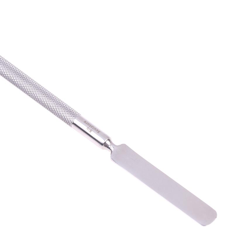 Make-up-Toner-Spatel aus Edelstahl, Mischstab, Foundation-Creme-Mischwerkzeug