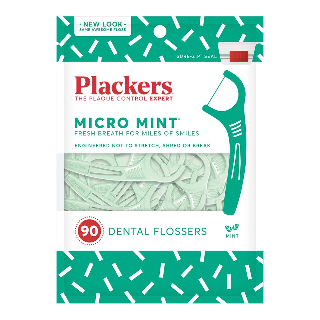 Plackers Micromint Dental Floss (36 count/90 count)