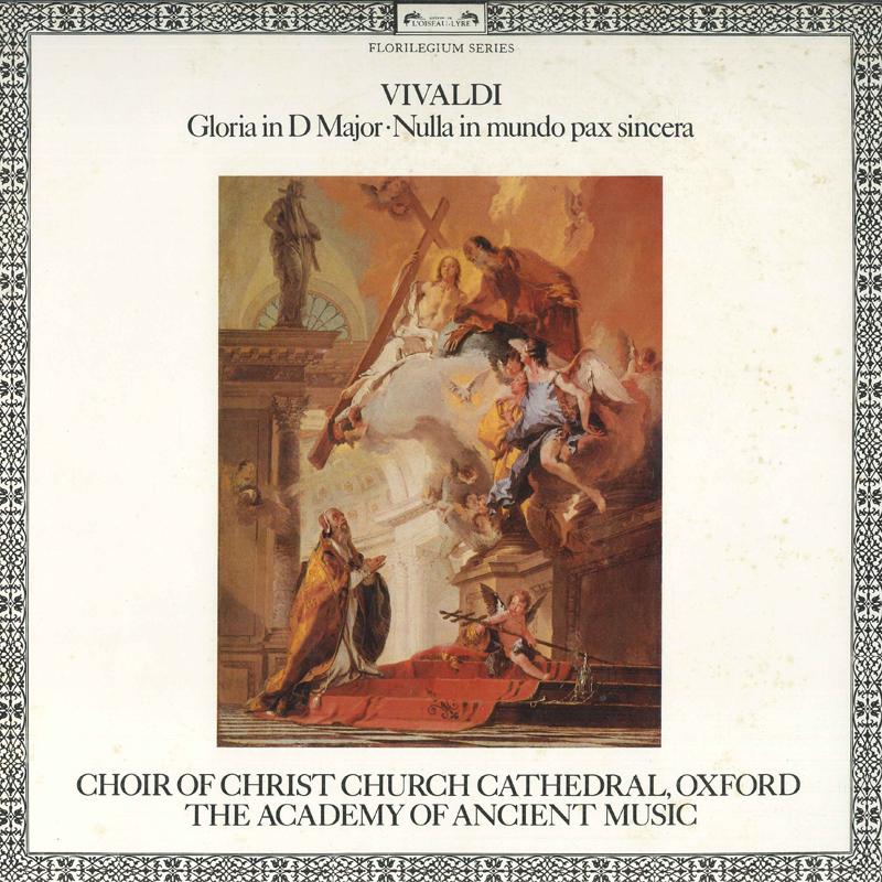 LP Record ACADEMY OF ANCIENT MUSIC - Vivaldi: Gloria, Nulla In Mundo Pax L28C1899 L'OISEAU LYRE 1978 Japan Classical Used