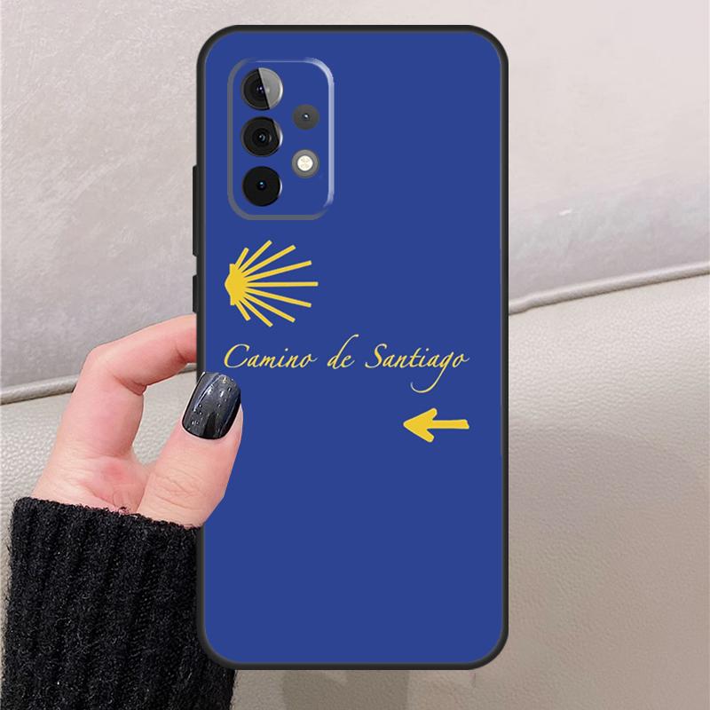 Camino de Santiago For Samsung Galaxy A55 A54 A34 A14 A16 A36 A56 A12 A32 A52 A13 A33 A53 A15 A35 A17 A57 Case