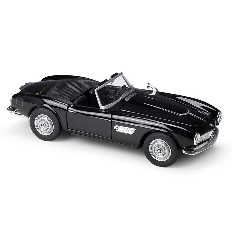 

WELLY 1/24 BMW 507 Кабріолет з м яким дахом Модель автомобіля зі сплаву Лита іграшкова машина Класична модель Автомобільні колекційні предмети Дитячі іграшки Подарунки