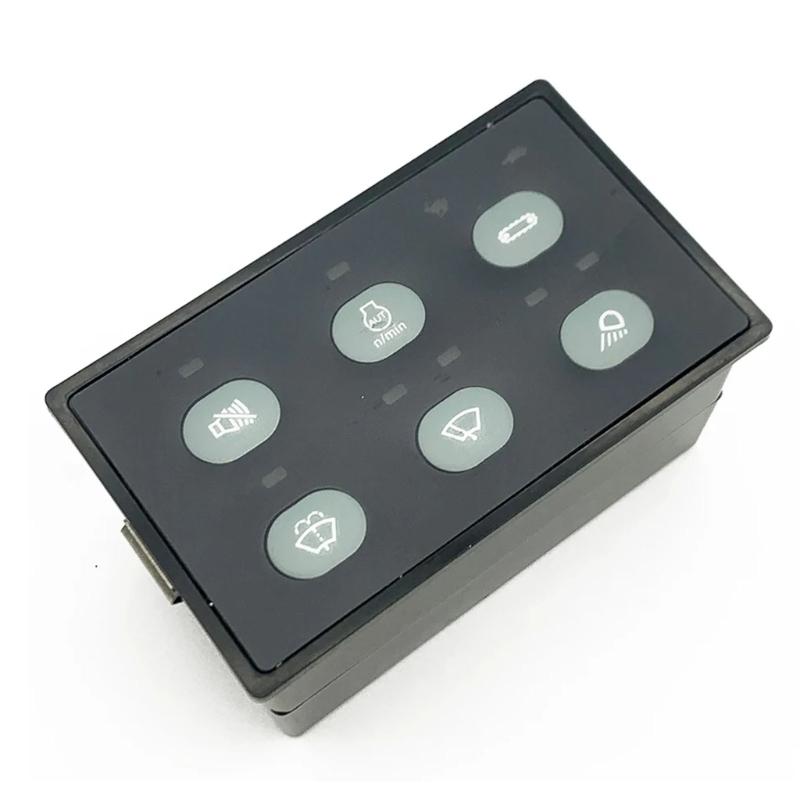 Head Lamp Wiper Control Panel For 315C 318C 319C 320C 322C 330C Multiple Excavator Models Enhanced Visibility 1636701 1