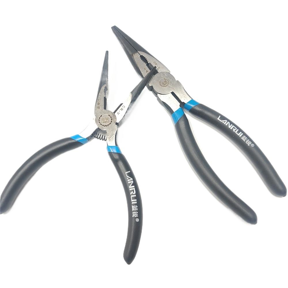 8 Inch Long Pointed Needle Nose Pliers Beak Clip Manual Small Specific Pliers Multifunctional Hand Tool 6 Inch