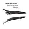 Real Carbon Fiber Headlight Eyebrows Cover for Mazda RX8 2004 - 2007 RX-8 Fiber Glass Matt Black Primer Front Lamp Eyelids