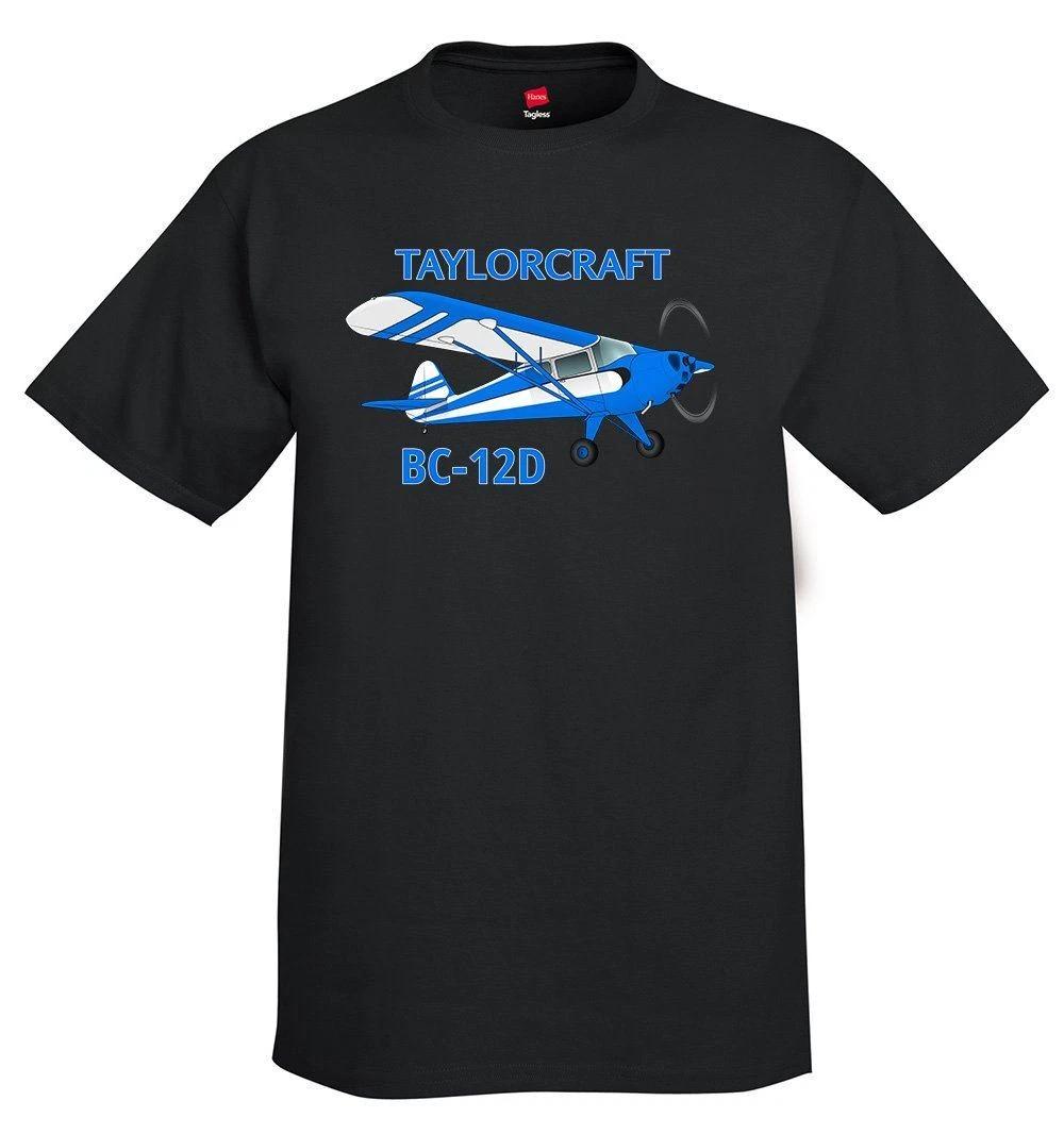 

Taylorcraft BC-12D Airplane T-Shirt - Personalized with Your N# 3XL