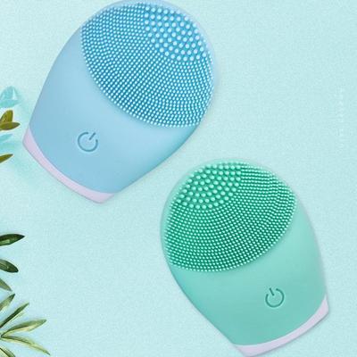Dispozitiv de Curățare Facială cu Ultrasunete din Silicon pentru Uz Casnic