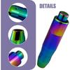 1 PC Car Shift Operation Long Handle, 5.7" Racing Trim Alloy Multicolor
