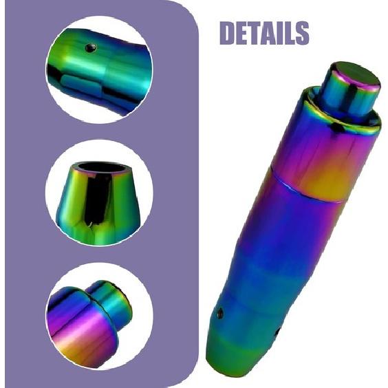 1 PC Car Shift Operation Long Handle, 5.7" Racing Trim Alloy Multicolor